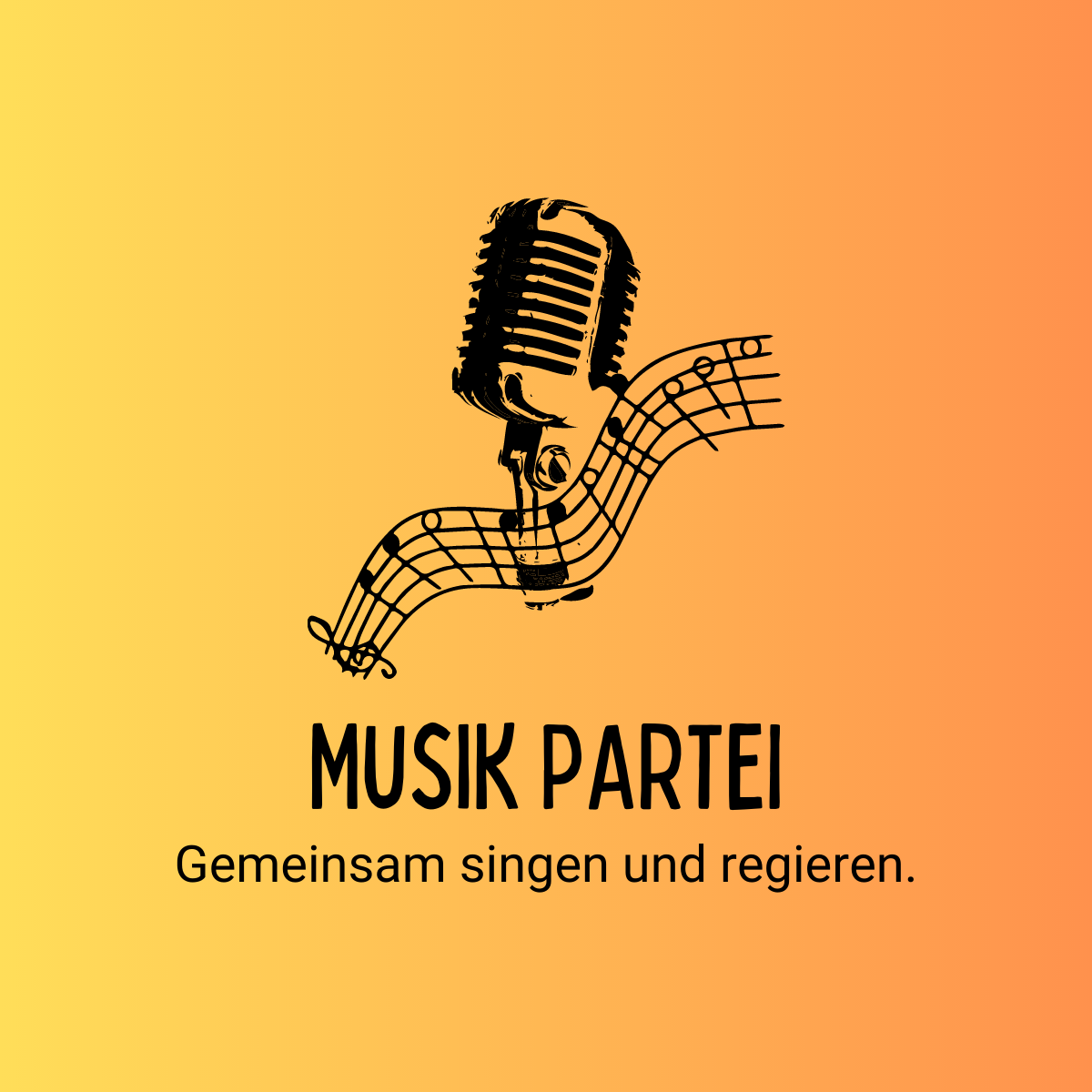Logo der Partei Musik Partei